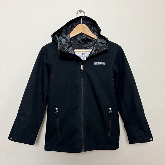 Obermeyer Kids Boys The Heritage Collection Black Jacket with Hood Small - Picture 12 of 12